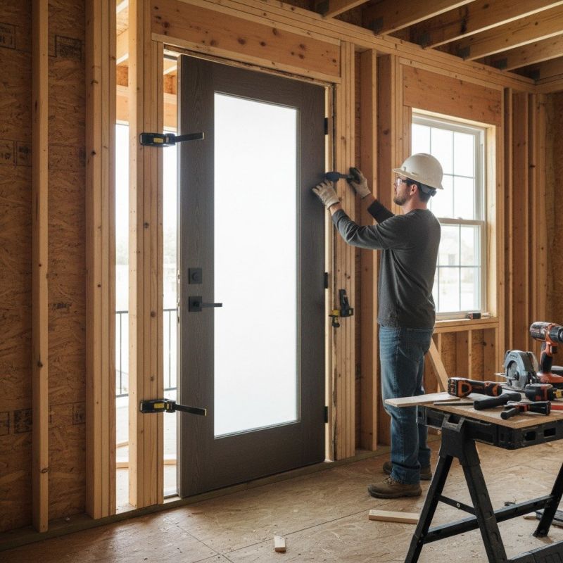 Interior Door Installation detail